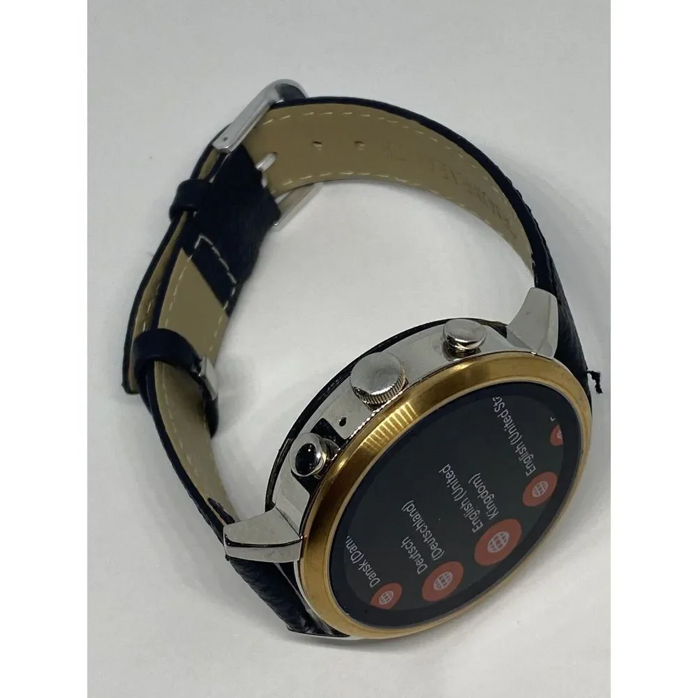 Fossil Gen 4 Authentic Digital Dial Smart Watch Custom Band FTW6016 AB518